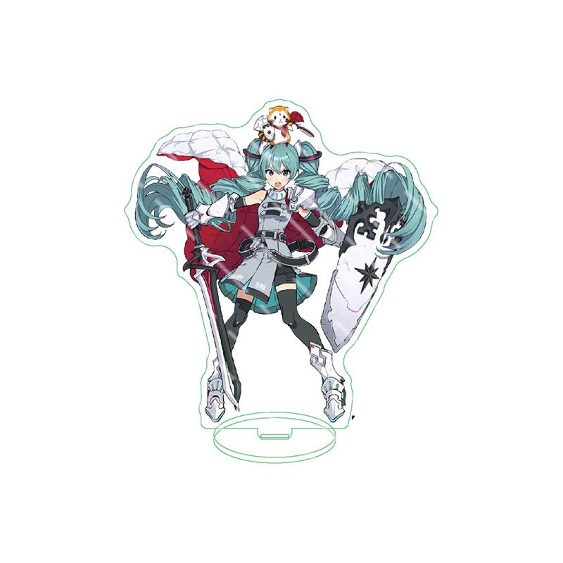 hatsune miku big card Hatsune Luo Tianyi Double-sided vertical ornament cute acrylic anime peripheral pvc girl birthday gift