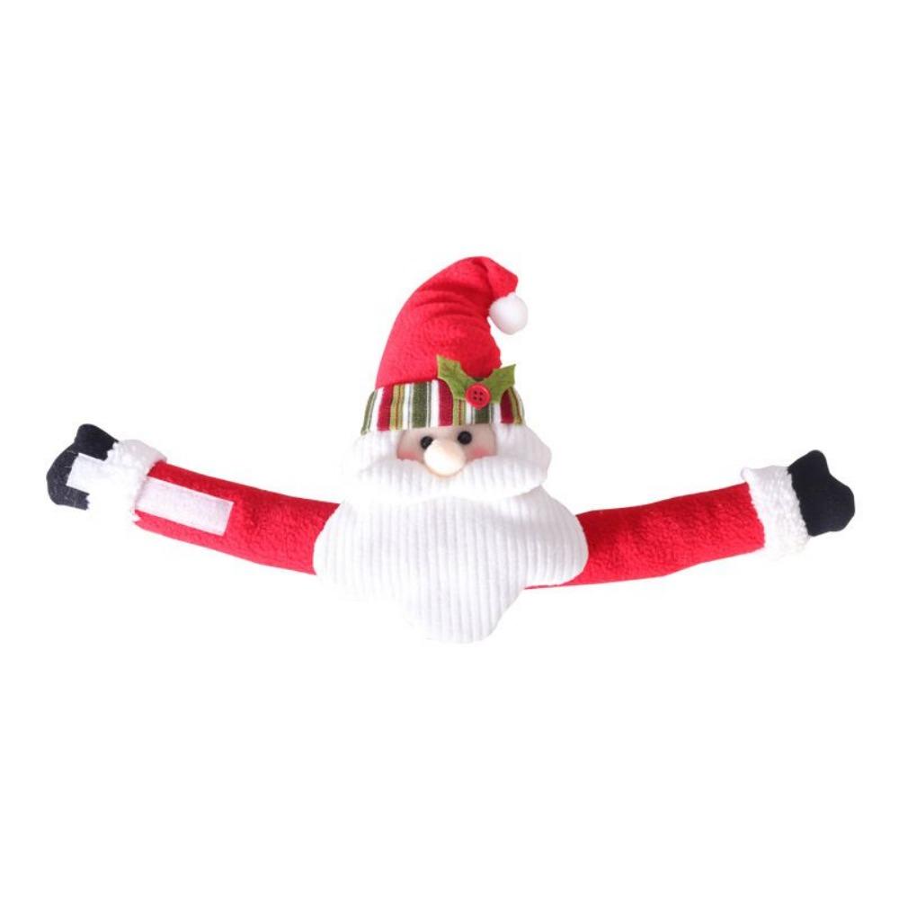 Cartoon Santa Claus Curtain Tieback Decorative Snowman Curtain Holder  Decorative Accessories