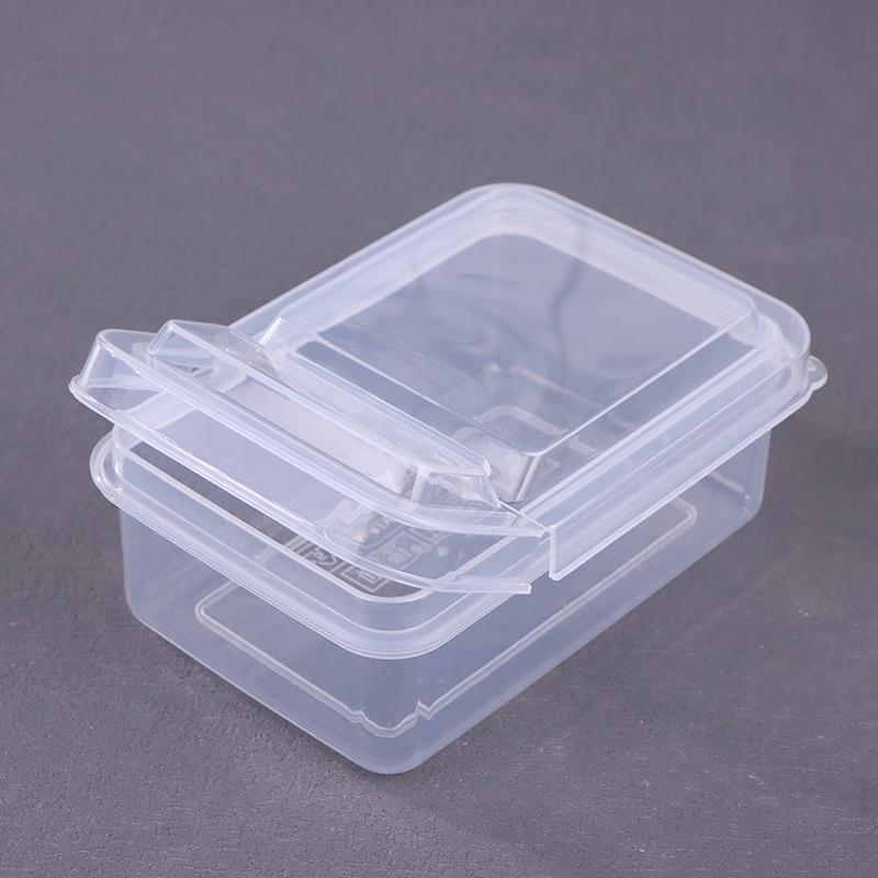 Ins Transparent Flip Cover Storage Box Large Capacity Dustproof Box Gukaka Card Organizing Multifunctional Box