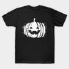 Asian Size Cotton Unisex Tshirt Print T-shirt Spooky Laughing Pumpkin Head | Halloween T-shirt No-Cut Print Regular Fit