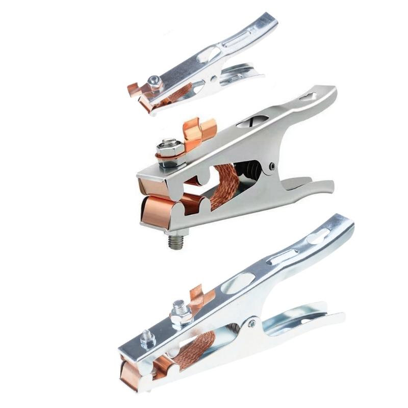 300A 500A 1000A Ground Clamp Welding Electrode Holder Earth Clamp Electrode Clamp Welder Machine Tool Cable Clip Tool