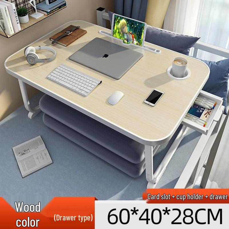 Foldable Bedside Laptop Table: Portable Study Desk and Bay Window Stand