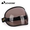Uchoose Adatta a Tutti Casco Integrale Mezzo Casco Moto Vintage Retro Scudo Bolla Visiera Lente Occhiali da Sole Occhiali Accessori