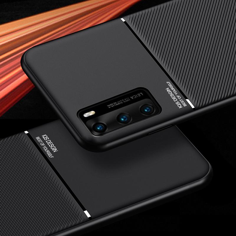 Leather Magnetic Case For Huawei P30 Pro Lite P20 P40 Honor 20 10 8X 10X Lite P30Pro P30Lite P20Lite Built in Metal Plate Covers