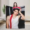 Super Soft Blanket Students Airplane Travel Conan Gray Printed Bedding Throws Flannel Bedspread For Bedroom Sofa Bed Cover
