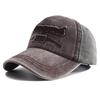New Unisex Washed Cotton Snapback Hat With Letter Embroidered Stitching Baseball Cap Men Women Adjustable Casual Outdoor Streetwear Dad Hat