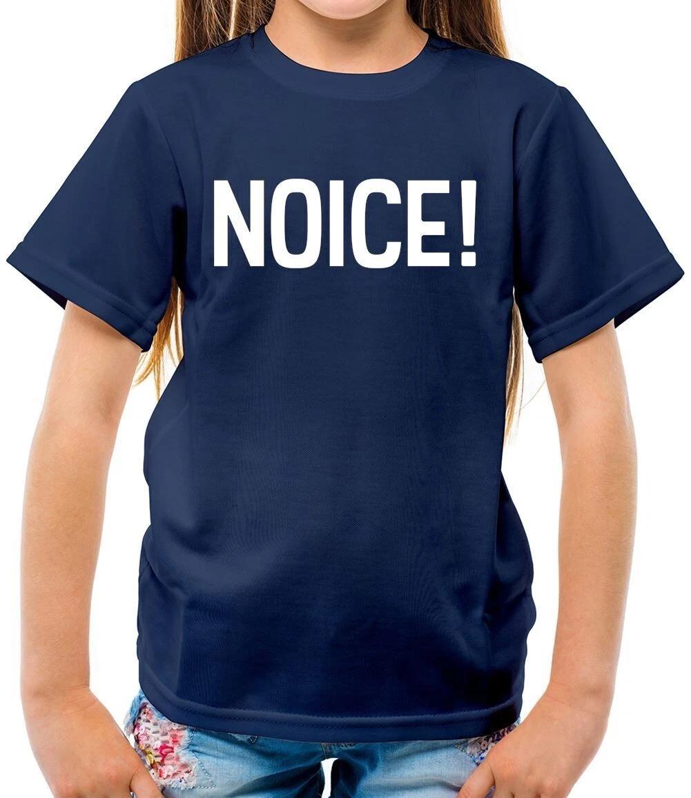Noice Kids T-Shirt - Funny Nice Slogan Police Officer Meme 100