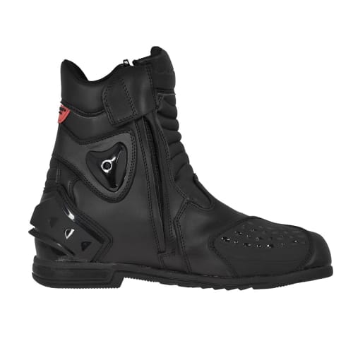 KOMINE Motorcycle Protective Sports Short Riding Boots BK-067 799 Waterproof 05-067 Black 26.5 cm