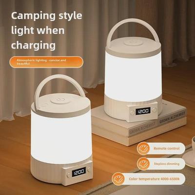 Rechargeable LED Night Light: Portable Touch Lamp for Feeding, Bedside, Dorm, Desk, or Sleep Atmosphere