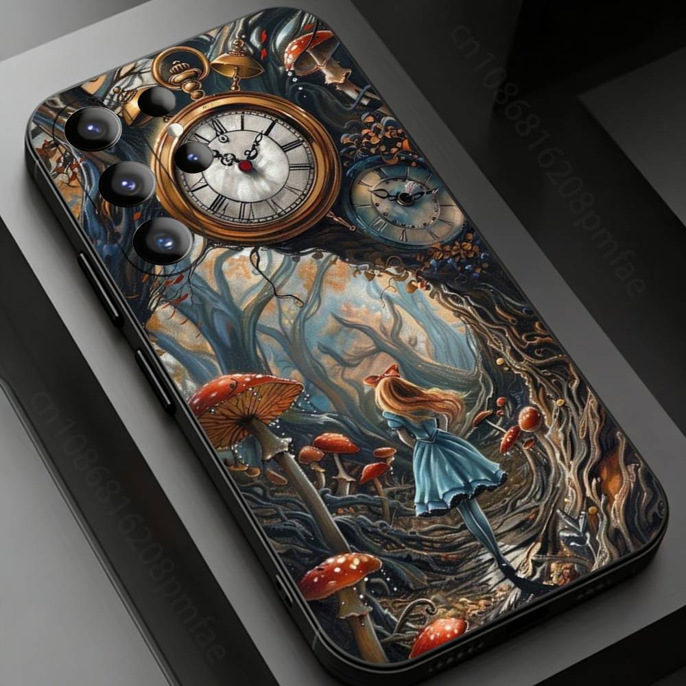 A-Alice In W-Wonderland Phone Case For Samsung Galaxy S26,25,24,23,22,21,20Plus Ultra