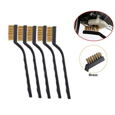 Pirinç Tel Fırçalar 17cm Siyah Temizleme Kaynak Cürufu