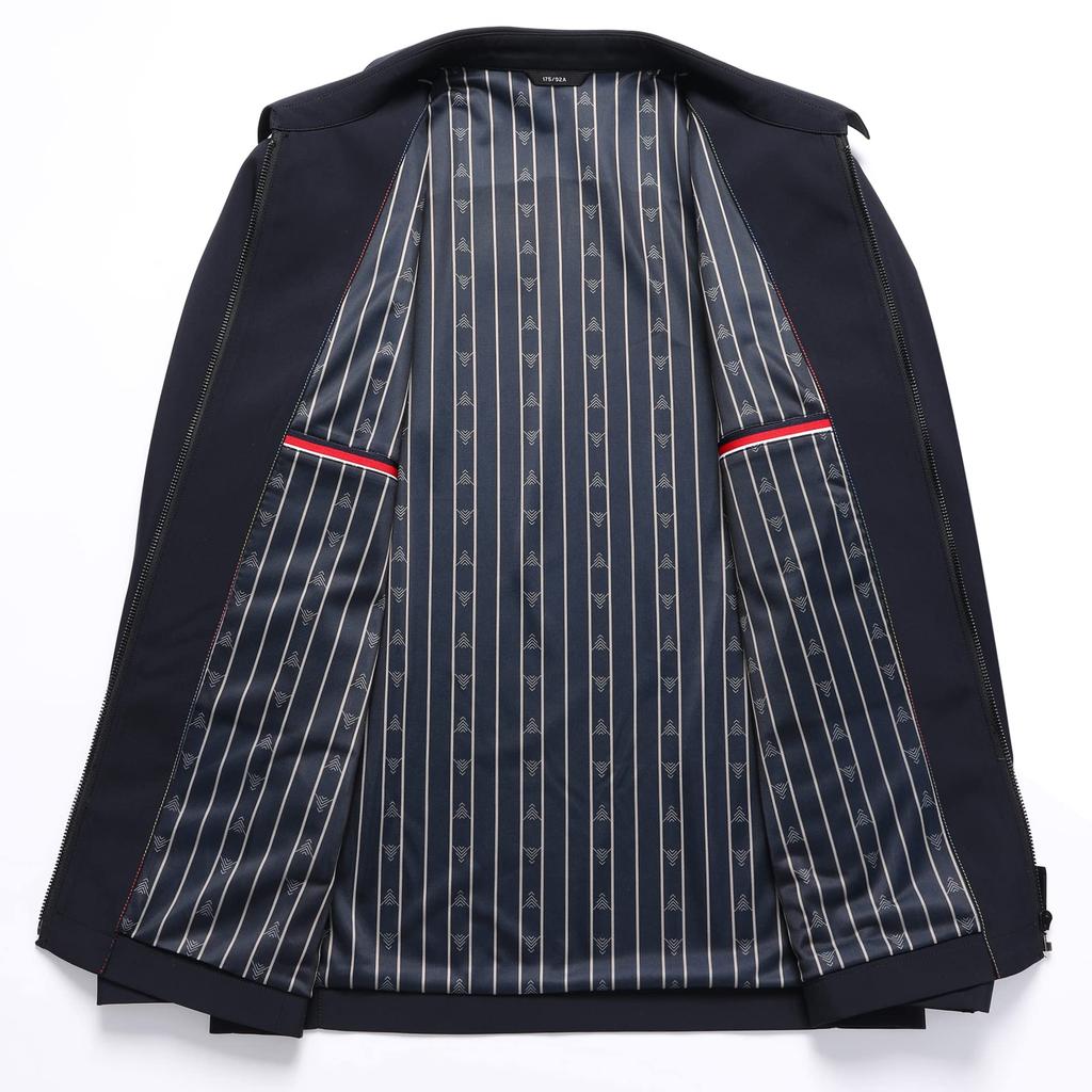 FHLHY Windproof Long Sleeve Jacket for and Golf Men's Casual, Business,