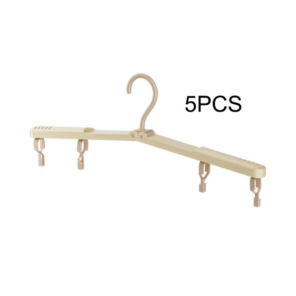 Portable Travel Clothes Rack Multi-functional Clothes Drying Tools Foldable Clothes Hanger