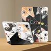 Cartoon Cute Cat Tablet Case For iPad Air 4 5 M3 M2 1 2 M4 11inch Pro 11th 10th 9th 8th 7th 12.9inch Mini 6 7 Pro 2025 Y-Fold