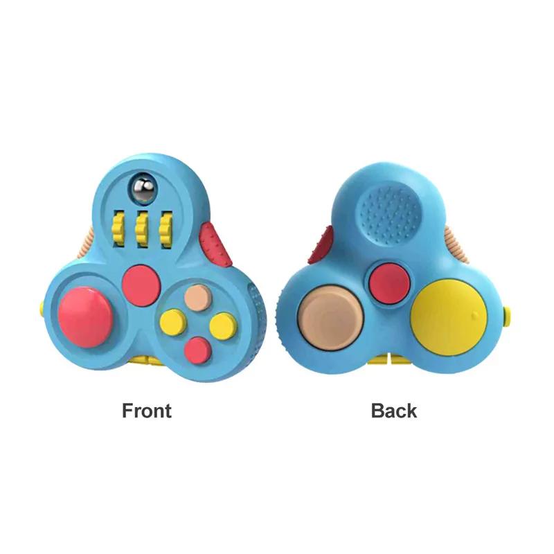 Rotating Fidget Spinner Magic Bean Adult Antistress Fidget Toy Stress Relief Fingertip Stress Relief Toys For Kids Fidget Pad