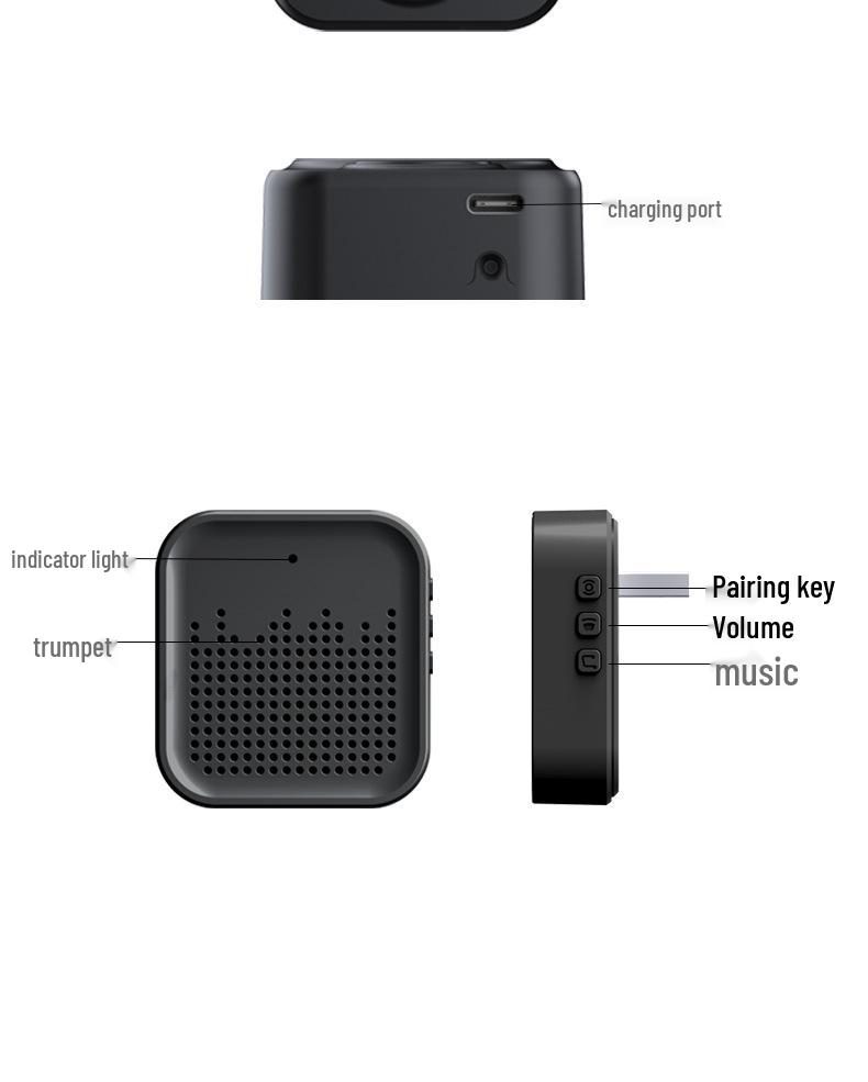 M9 Smart WiFi Doorbell: Waterproof, Night Vision, HD Video, Tuya Compatible, Wireless Remote Monitoring.