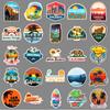 50 Graffiti Stickers Outdoor Travel California Decorative Suitcase Stickers