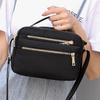 Multi Layer Nylon Crossbody Bag Zipper Oxford Shoulder Bag Simple Women Backpack  Girls