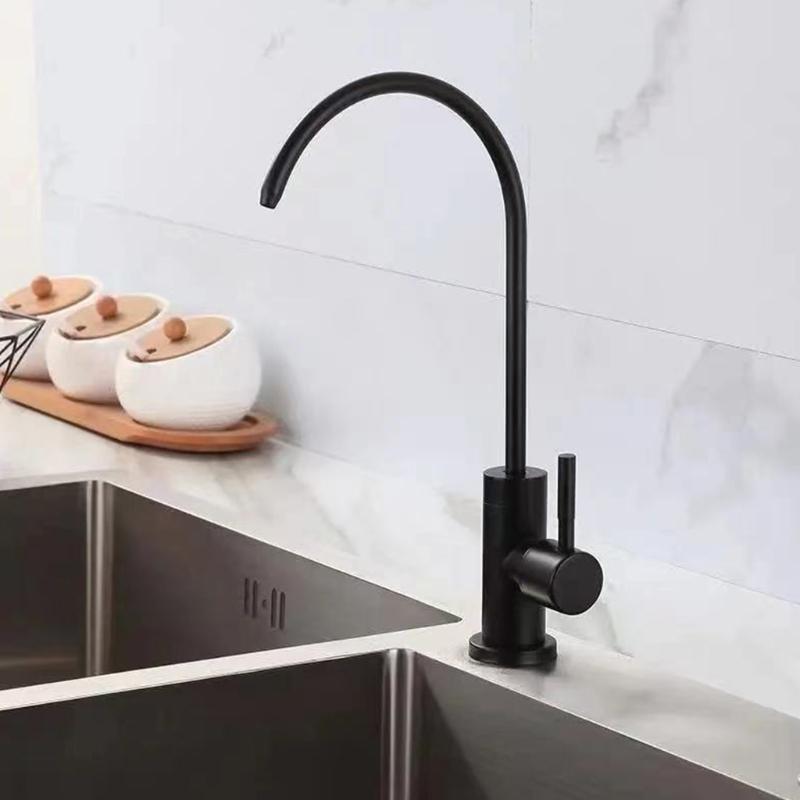 Drinking Water Faucet Kitchen Bar Sink Faucet Stainless Steel Water Filter Faucet for Drinking, Kitchen Cooking
