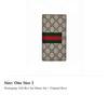 Gucci GG Supreme Canvas Wallet Men's Brown 779872-KHN4N-9791