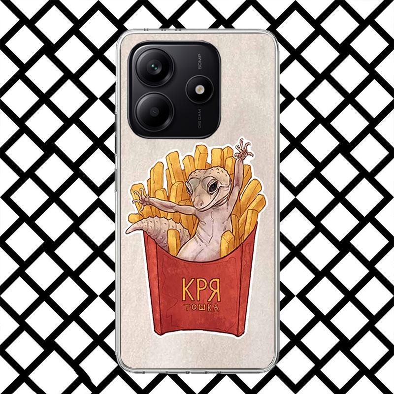 

Lizards Geckos Phone Case for Xiaomi Redmi Note 15 14 14S 13 12 12S 11 Pro Plus 11E 11T 11S 10S 5G Soft Cover Fundas Redmi Note Redmi Note 13 5G