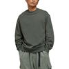 Y-3 Crew Neck Solid Color Long Sleeve Sweatshirt Unisex sweatshirt Green IP7695