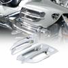 Motorrad Chrom Links Rechts Verkleidungs Akzentgitter für Honda Goldwing GL1800 2001-2011