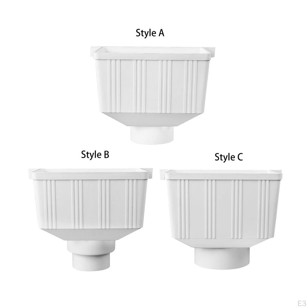 Collection System, Garden Gutter Drain, Collector, Roof Water Diverter for Patio, Rain,