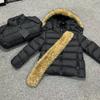 ZAVETTI Womens Hooded Puffer Coat Faux Fur Trim Winter Warmth Urban Fashion
