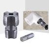 Water Pipe Inner Hole Drill Double Heads PPR Pipe Threader Water Pipe Internal Thread Opener Electric Drills Hand Tools