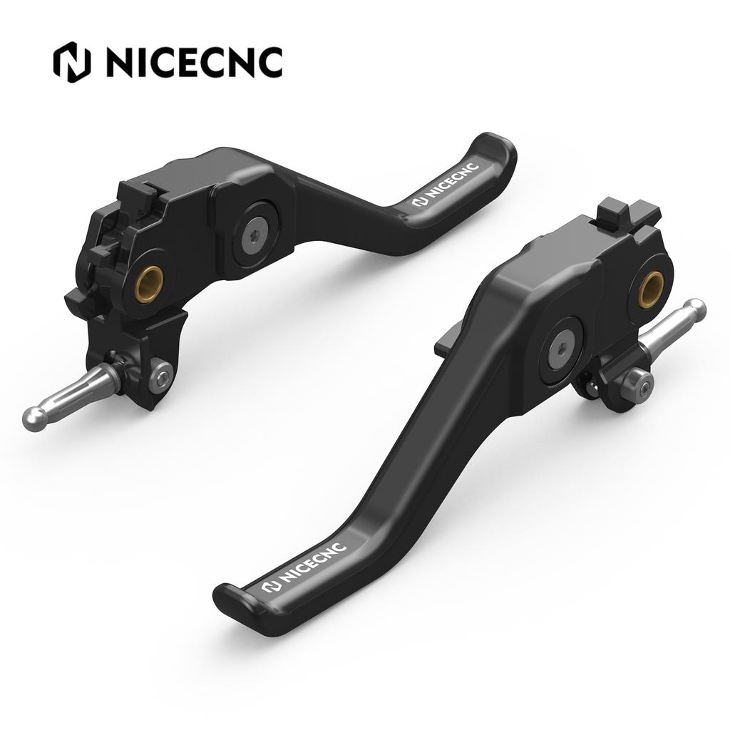 NICECNC Easy Pull Shorty Clutch Brake Lever for BMW R1250GS Adventure R1250R R1250RS R1250RT 2018 2019 2020 2021 2022 2023 2024