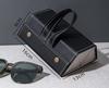 2/3/4/5/6 Grids Sunglasses Organizer Travel Storage Box for Glasses Portable Foldable Wall Hanging Display Case Eyewear Holder