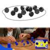 Magnetisches Schach- und Stein-Strategiespiel-Set mit Aufbewahrungstasche Tragbares Reise-Brettspiel für Kinder & Erwachsene Strategie-Magnetspiel