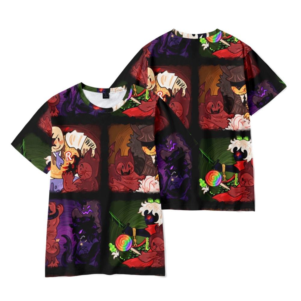 12 Colors Fashion Gubby Cartoon T Shirts for Women Men Summer Clothing Fitness O Neck Man T-shirt Oversized Men T-shirts Tops