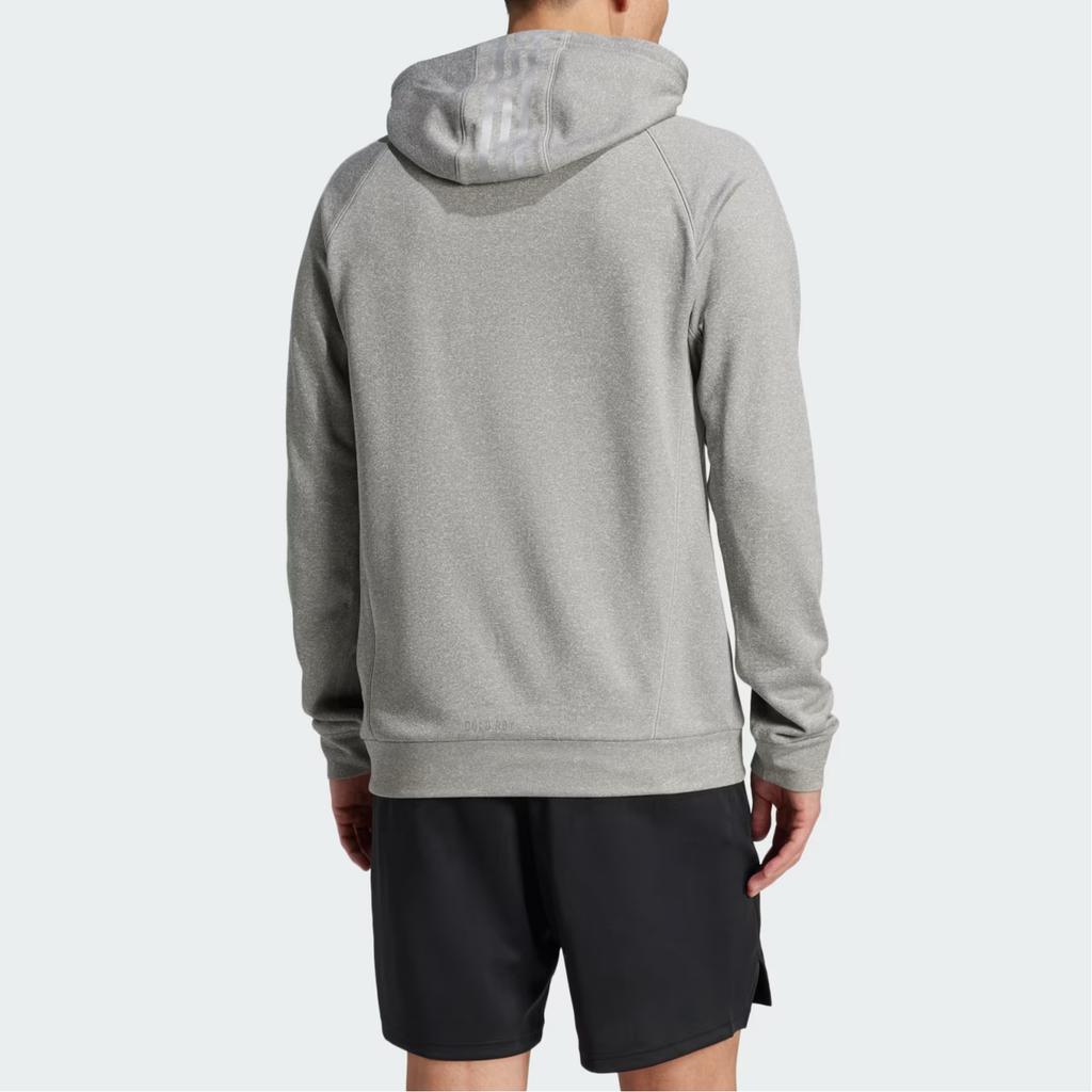 Adidas Logo Training Hoodie Men Hoodies Gray IW8390