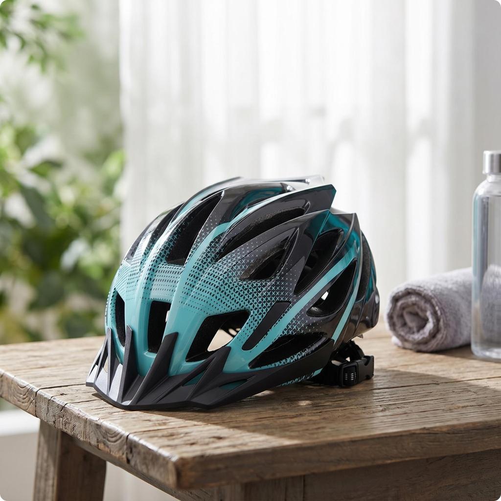 Helmet with Adjustable Dial Aerodynamic Adult Bike Ventilated for Cyclists, Commuters,
