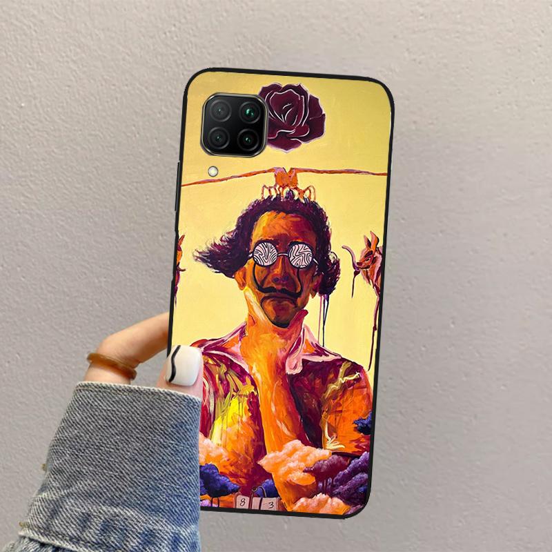 Salvador Dali Art For Huawei Nova Y70 Y90 Y60 Y73 Y72 Y61 Y91 12s 12i 11i 8i 9 10 SE P40 Lite P60 P30 Pro Case