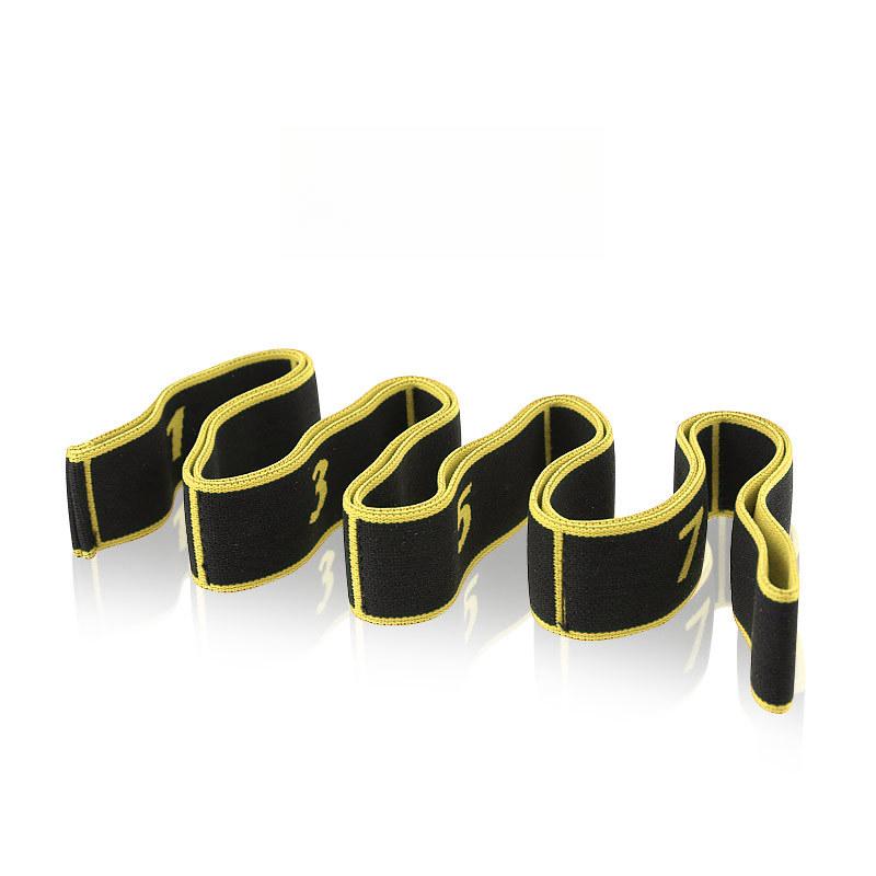 Digital Yoga Stretching Belt Stretching Belt Elastic Pull Beginner Back Open Shoulder Stretching Exercise Rope Dance Aids