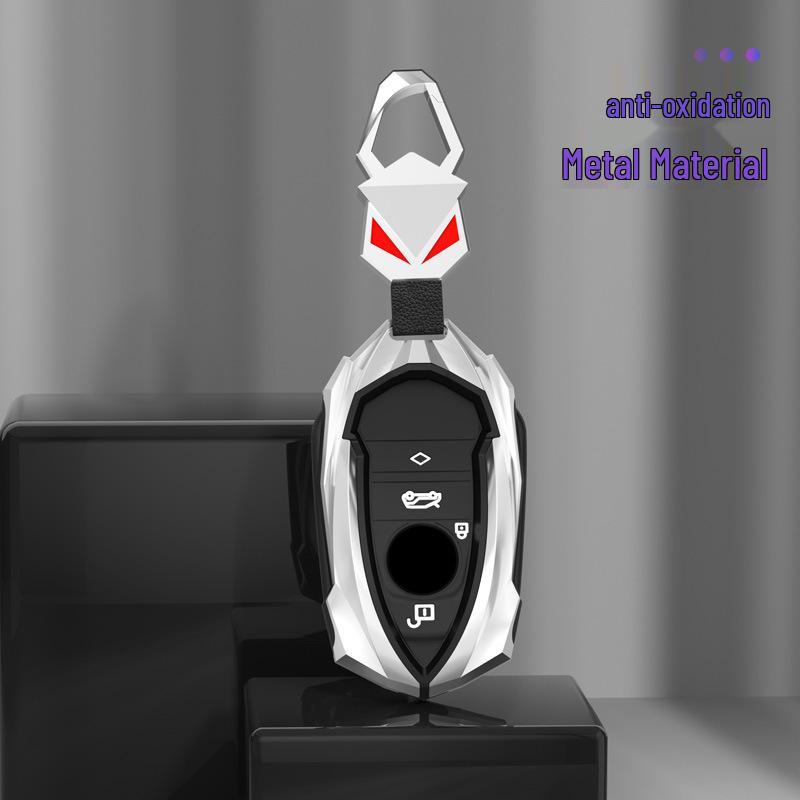 Pouzdro na klíč BMW i3/i8: Kovový kryt a přezka pro dálkové ovládání