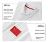 Unisex Quick-Dry Sports T-shirt for Couples - Short Sleeve, Ideal for Wushu, Coaching, and Running.