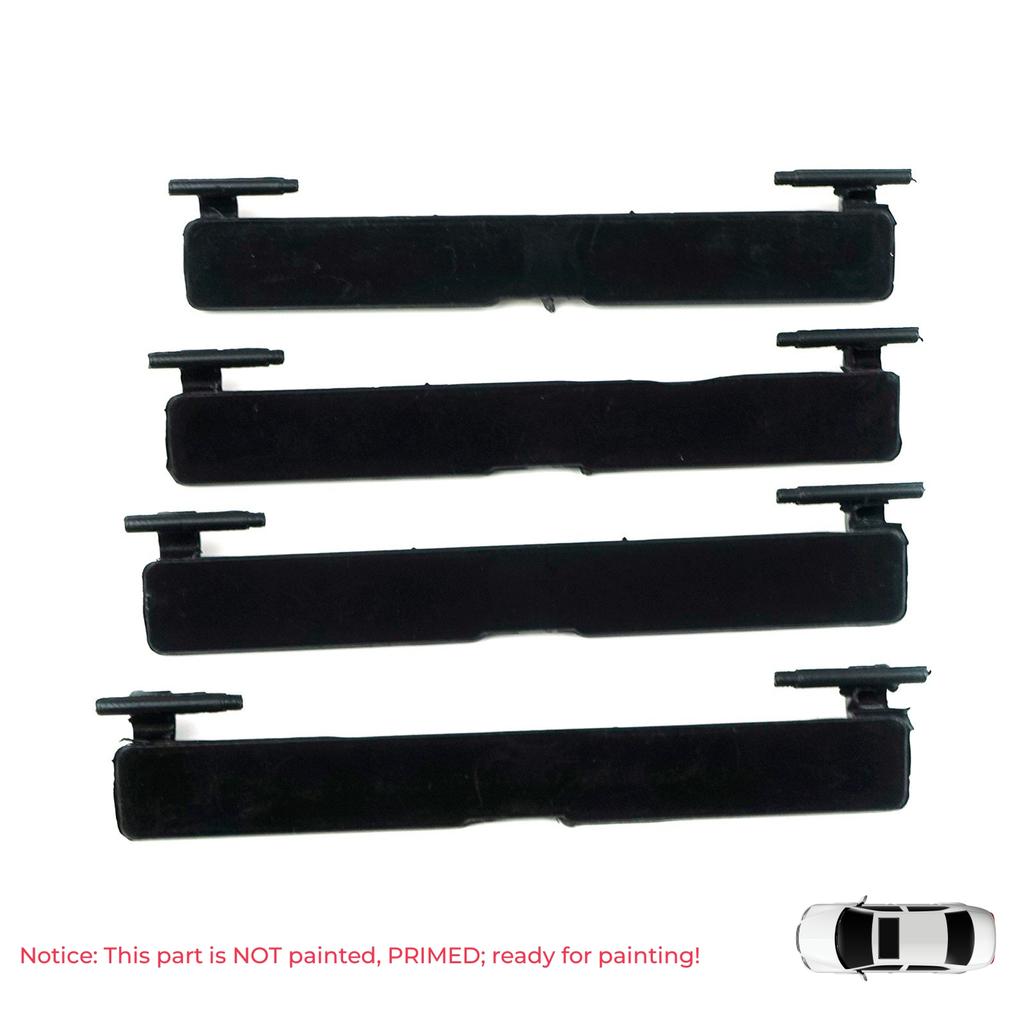 ESR576-1 4 Pieces Roof Luggage Rack Carrier Mounting Port Bag Rail Lid Cover 95 Mm*12 Mm for Mercedes C Class W205 S205 C205 2013-2023 2057504100