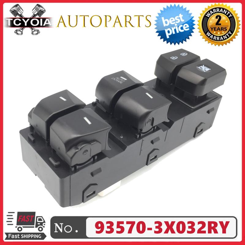 93570-3X032 93570-3X032RY Master Power Window Control Switch Button for Hyundai Elantra 2014-2016