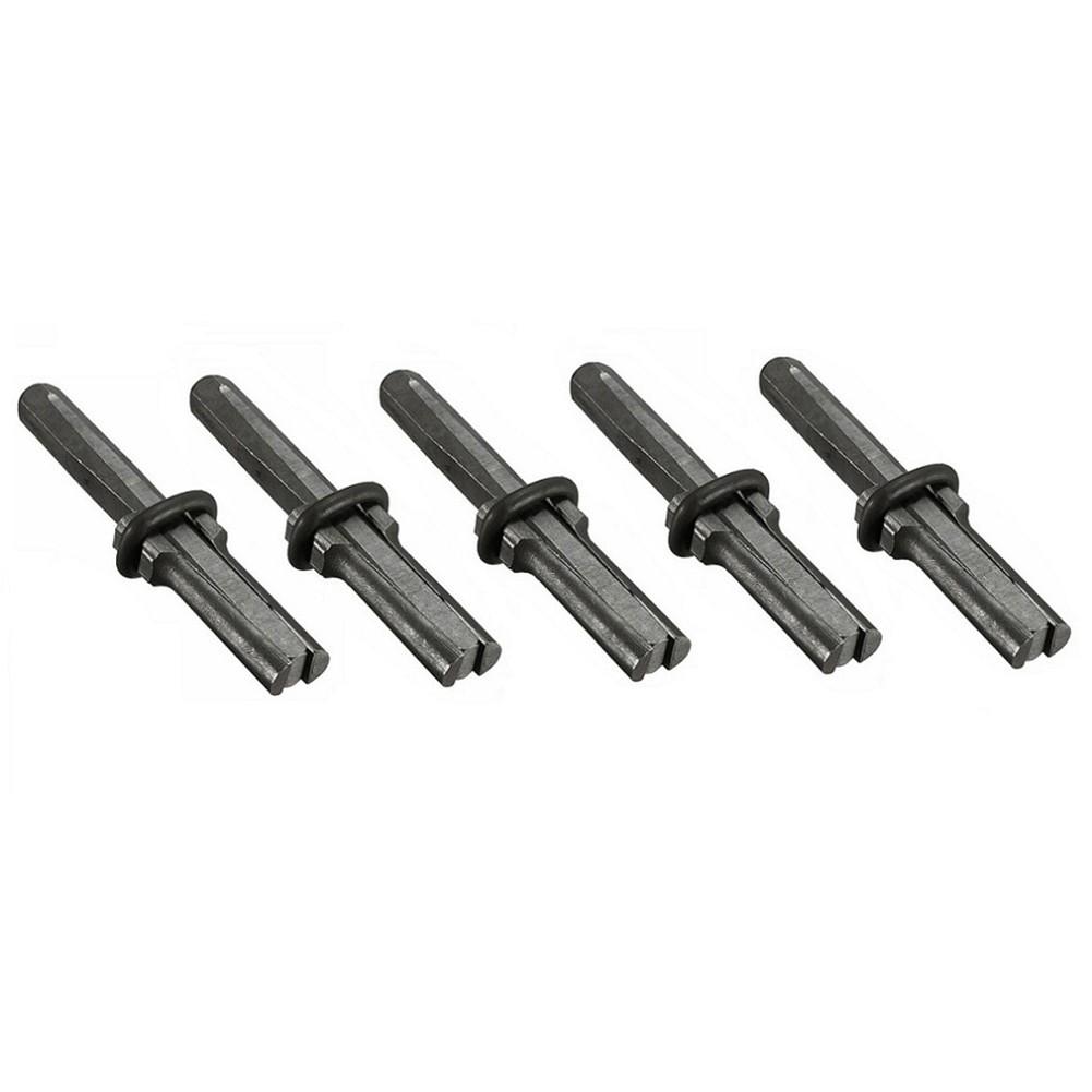 5 Set 5/8 zoll Stecker Keile Feder Distanzscheiben Rock Stein Splitter Hand Werkzeuge 16mm