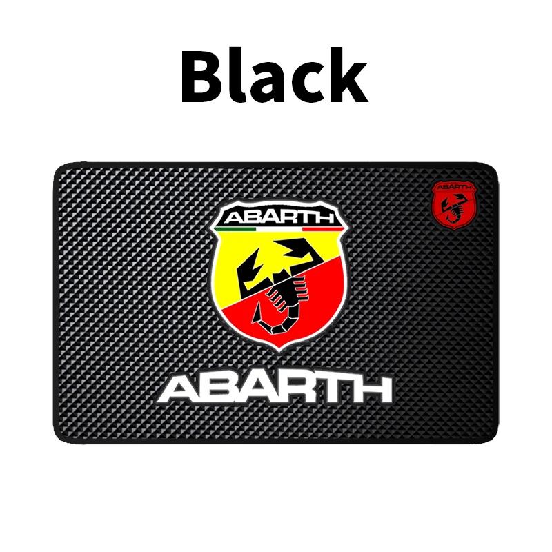 GJIFK1 1PCS Car Anti-Slip Mat Pad Rubber Mobile Sticky Dashboard Phone Stand Non-Slip Mat For Abarth Punto 124 125 500 Fiat Viaggio