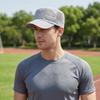 Casual Mesh Flat Top Hat Solid Color Sun Protection Flat Peaked Cap Adjustable Lightweight Men’s Sun Hat Men