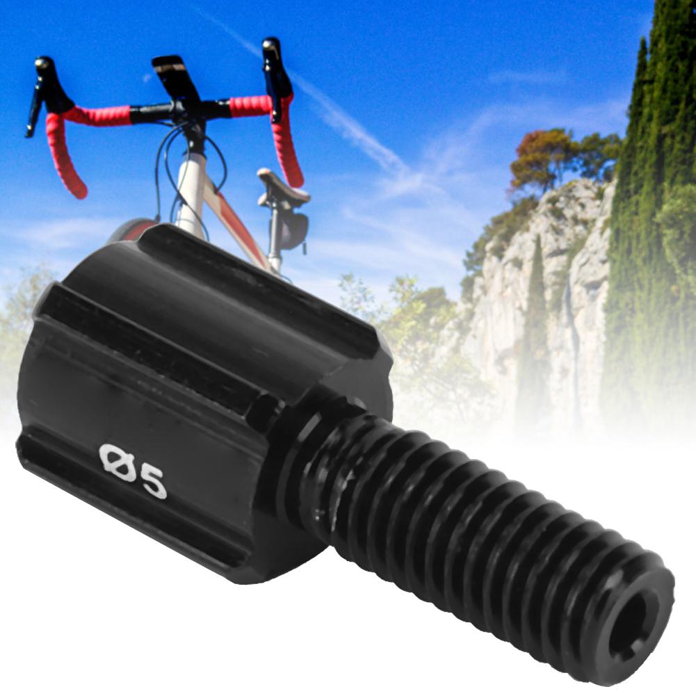 10PCS RC122 Black Road Bike Rear Derailleur Brake Cable Line Thumb Shifter Adjuster ScrewM5