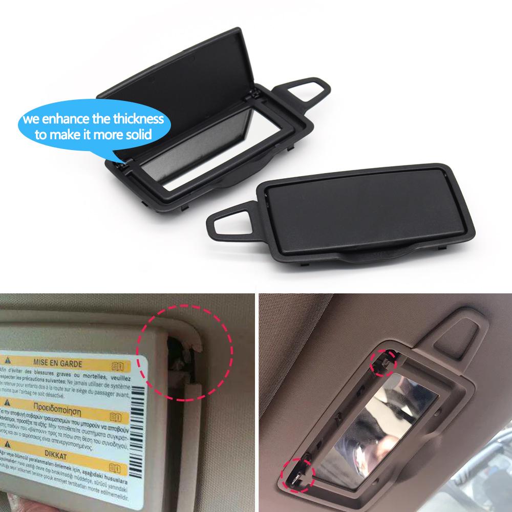 Car Sun Shade Visor Makeup Cosmetic Mirror Cover For Benz A B S C E GLC GLA Class W176 W246 W222 W205 W213 W238 W253 W156 W117