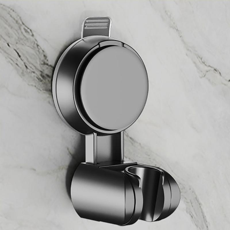Portable Sturdy ABS Suction Shower Sprayer Holders Bathroom Accessory for Easy Installation in Bathroom Setting