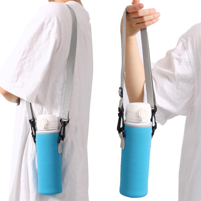 Thickened Heat-Insulating Portable Outdoor Sports Shoulder Strap Cup Sleeve