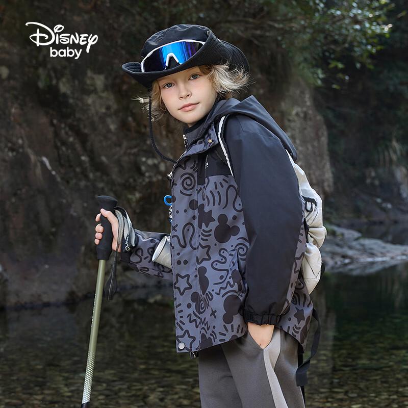 Disney Kids' 3-in-1 Outdoor Waterproof Jacket